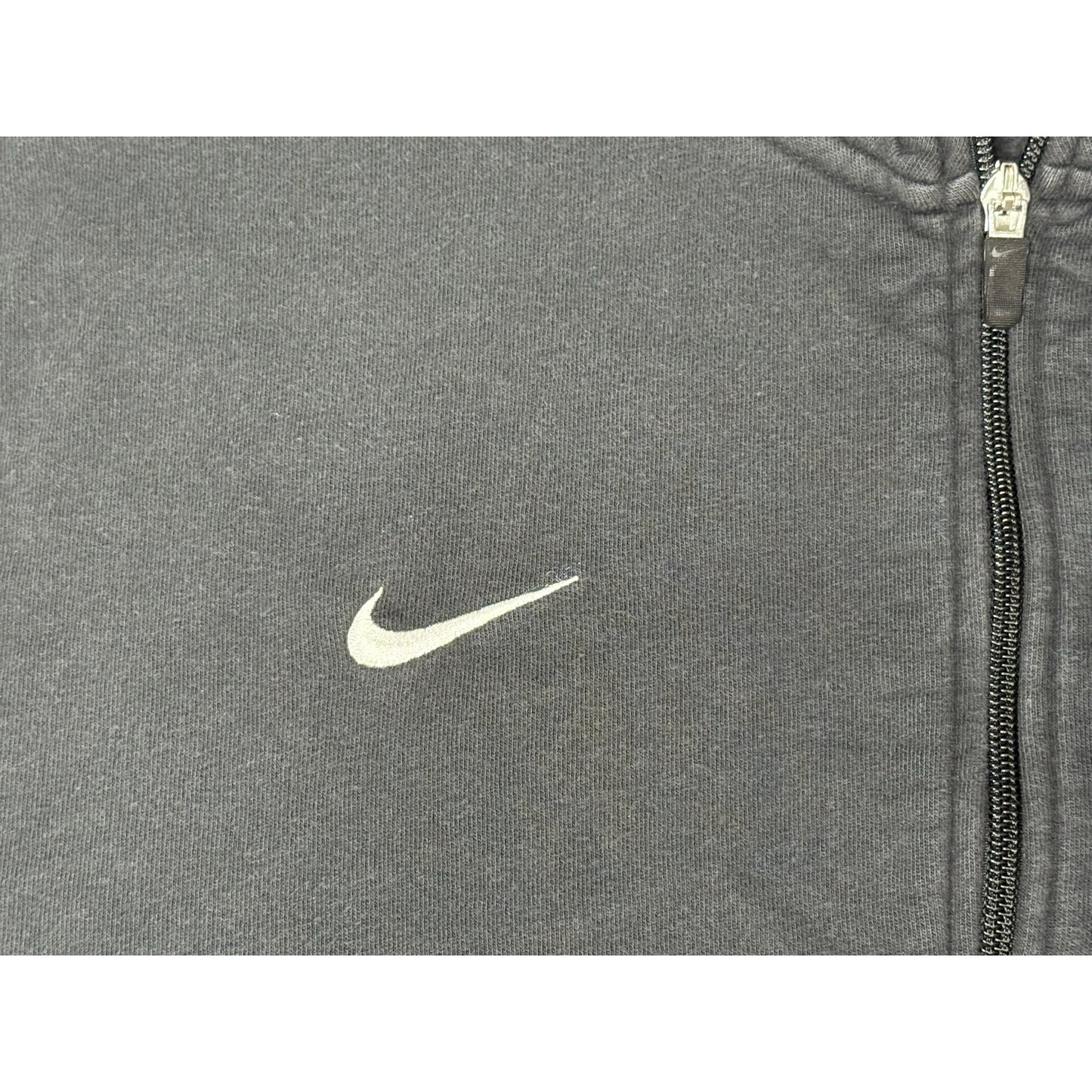 Nike Full Zip Hoodless Collared Sweatshirt XL