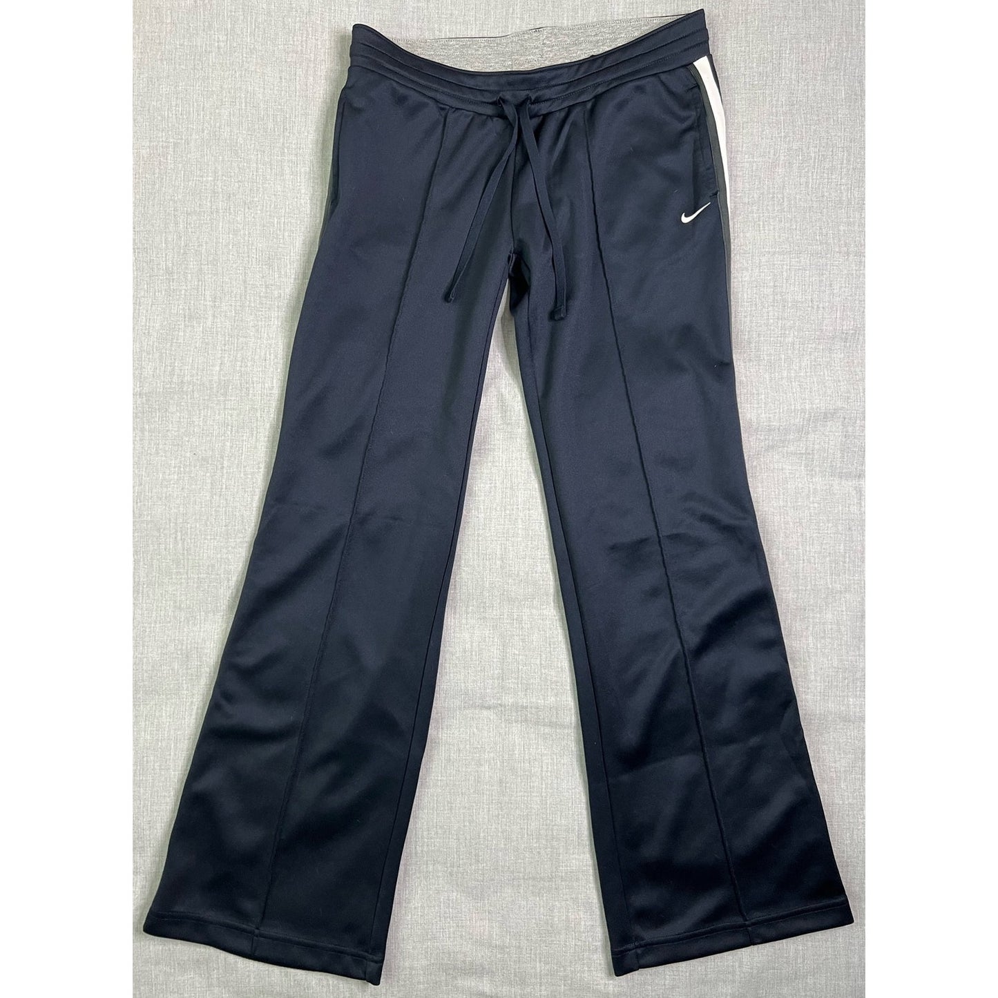 Vintage Y2K Nike Side Stripe Track Pants Women's Medium