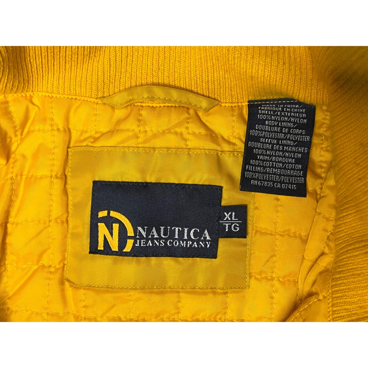 Nautica Jeans Company Fleece Lined Puffer Jacket XL