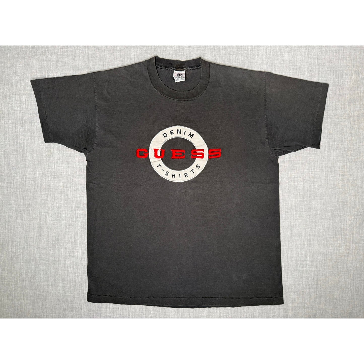 Vintage 90s Guess Denim By Georges Marciano Single Stitch T-shirt OSFA
