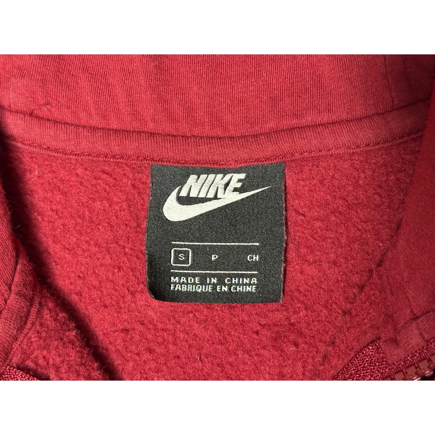 Nike Half Zip Center Pocket Pullover Hoodie Small
