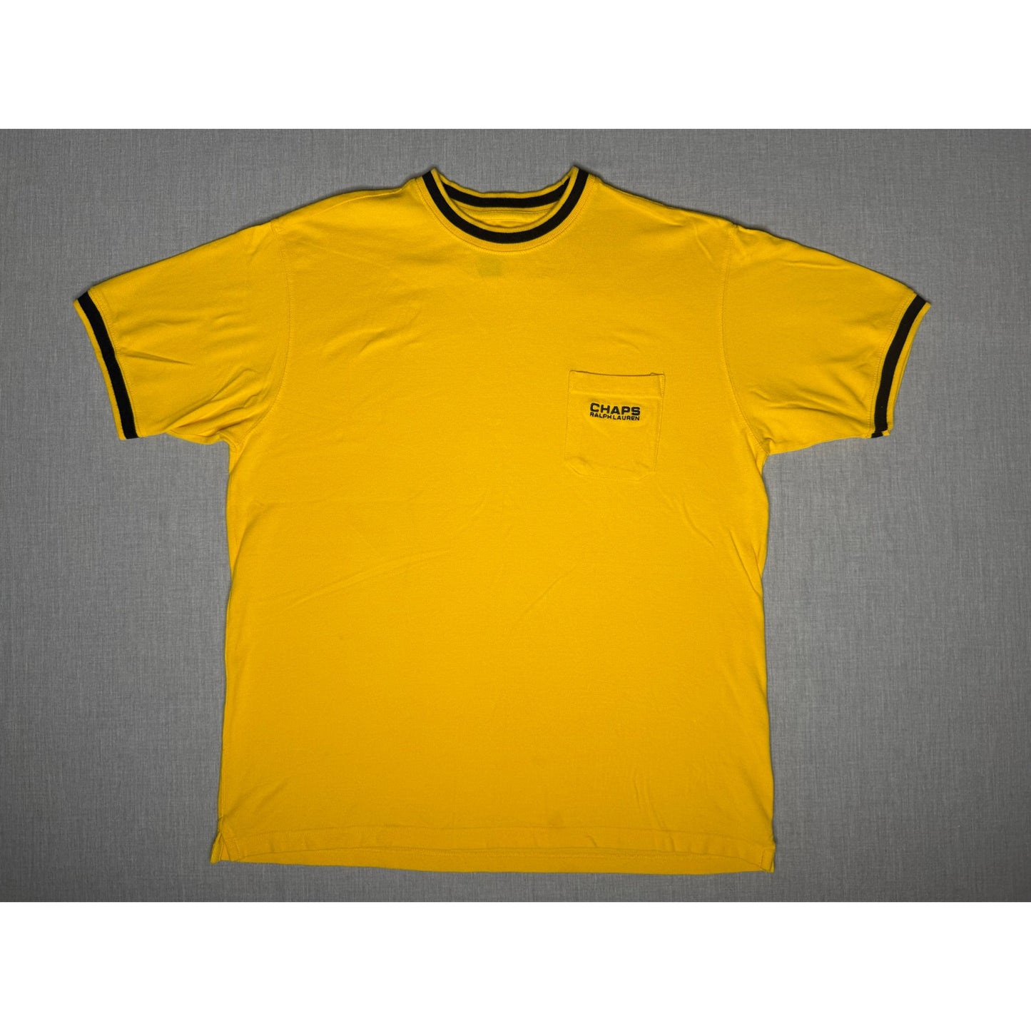 Vintage Chaps Ralph Lauren Knit Pocket T-shirt XL