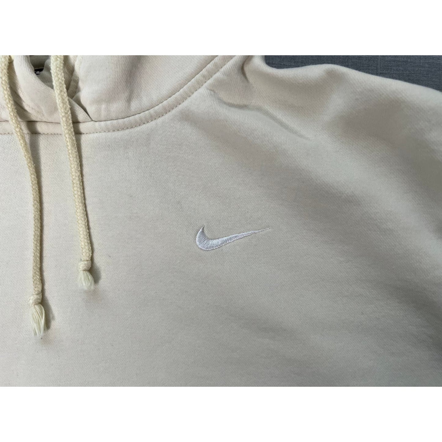 Nike Light Yellow Pullover Hoodie Womens Large