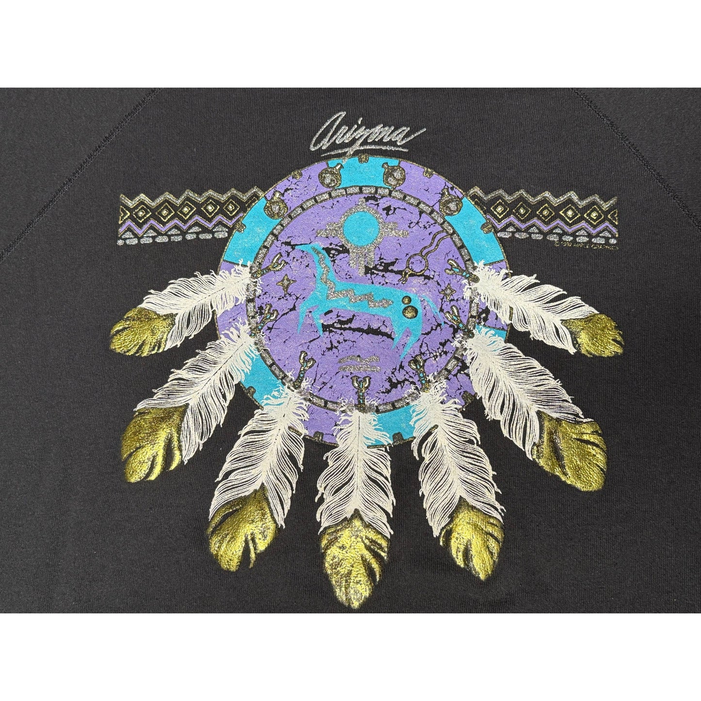 Vintage 90s Arizona Dream Catcher Pullover Crewneck Sweatshirt XL