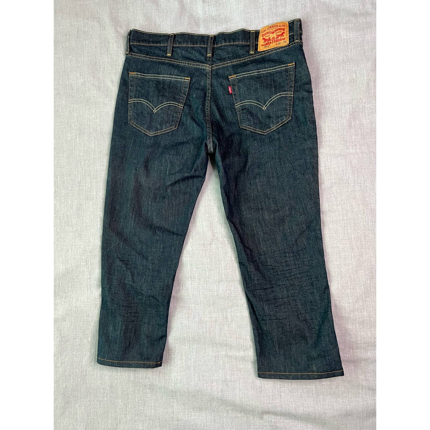 Levi’s 511 Dark Wash Indigo Jeans 38x30