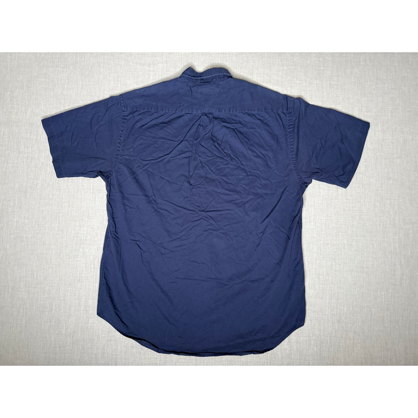 Vintage 90s Tommy Hilfiger Short Sleeve Button Down Shirt Medium