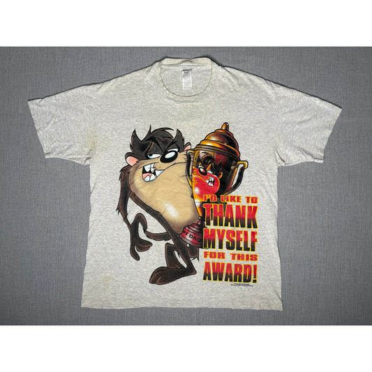 Vintage 1996 Taz #1 Dad Looney Tunes Single Stitch T-shirt Large