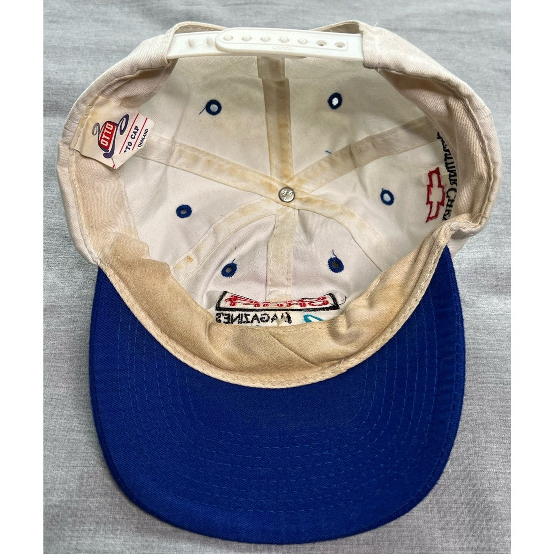 Vintage Car Craft Magazine Chevrolet Snapback Hat