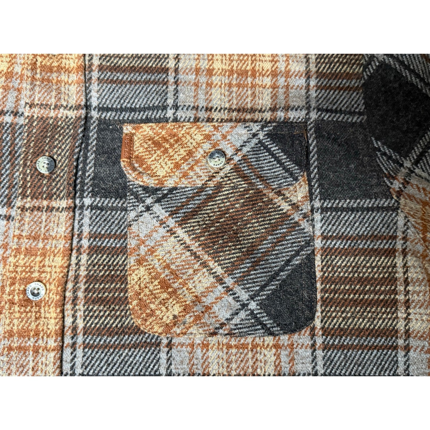 Chaps Flannel Stretch Knit Button Up Shirt 2XL