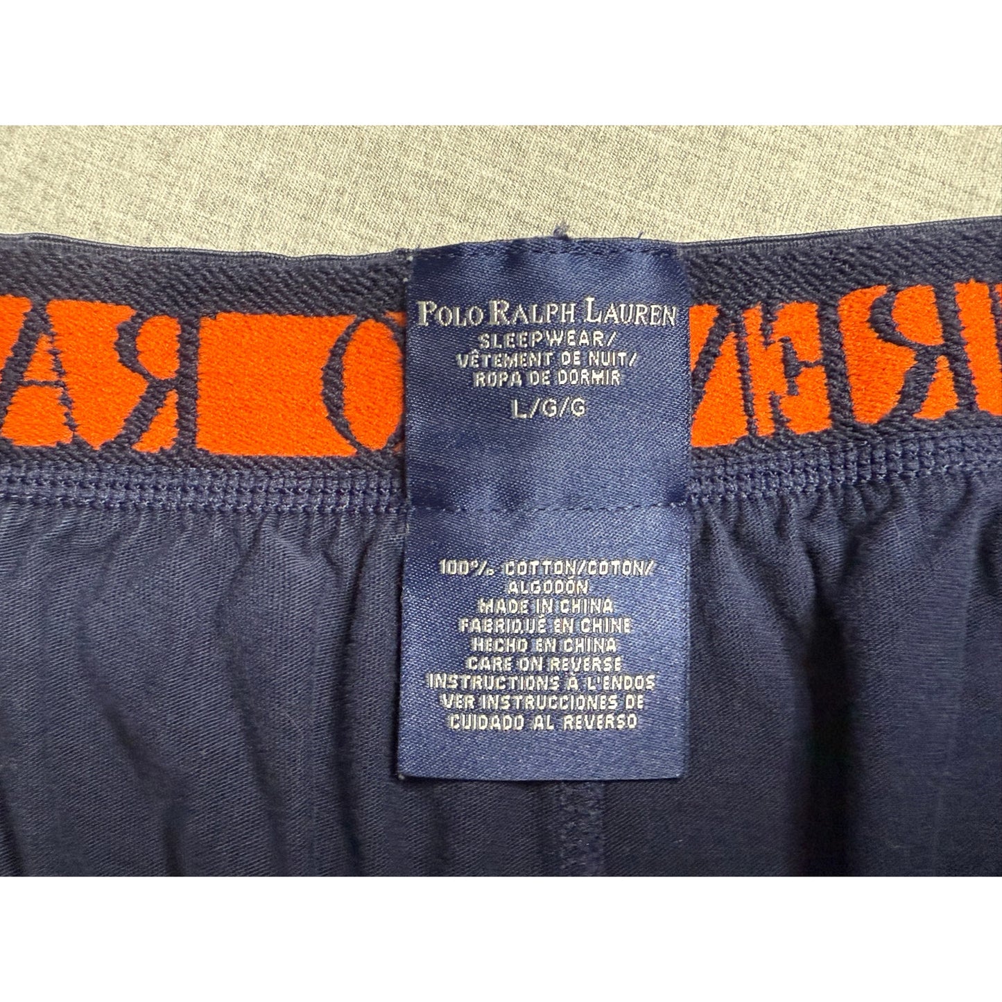 Polo Ralph Lauren Big Pony Sleepwear Pajama Pants Large