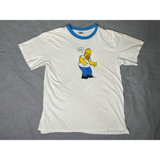 Vintage 2004 Homer Simpson Doh The Simpsons T-shirt L/XL