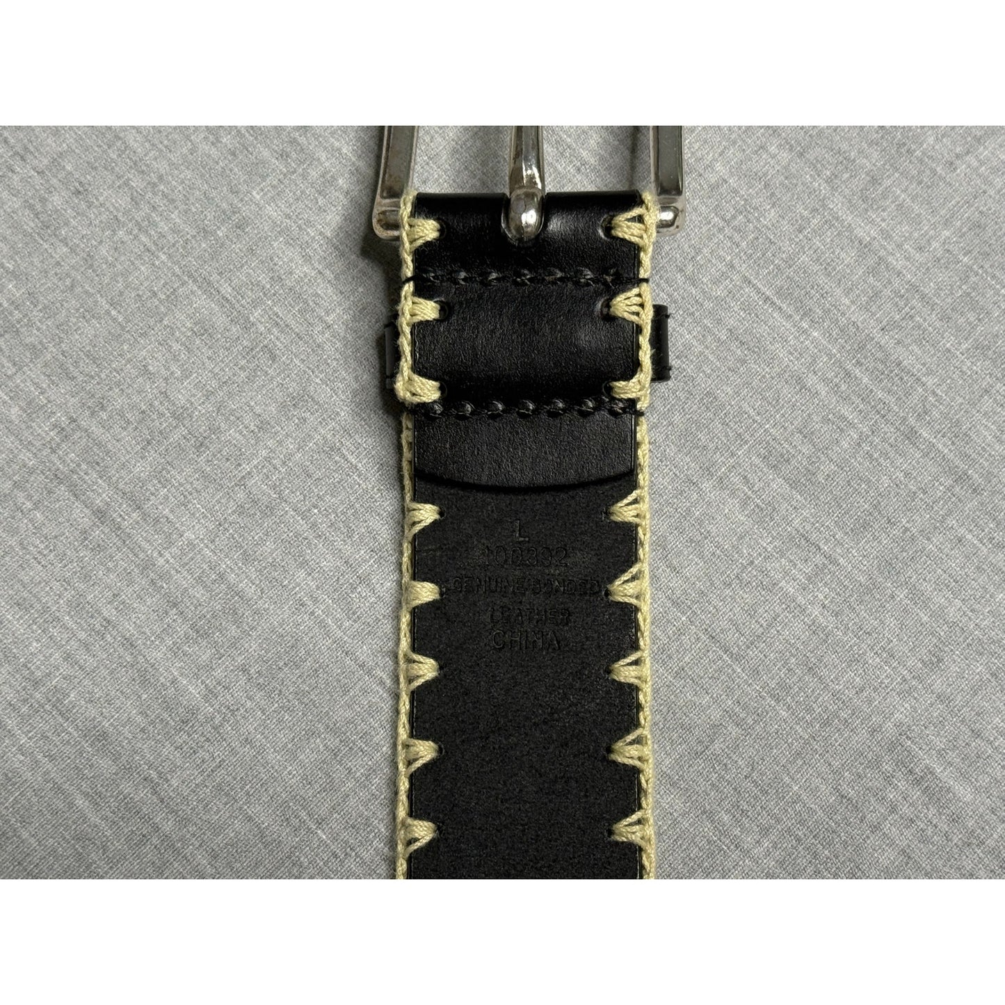 Woven Leather Western Style Belt Large 40”