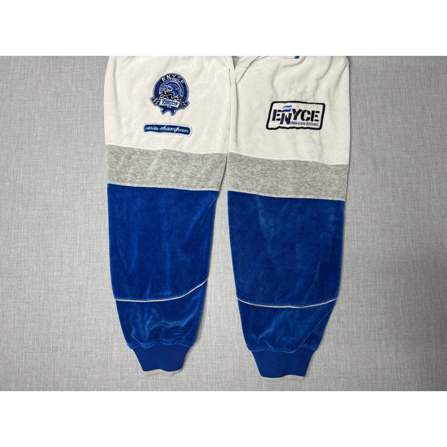 Vintage Enyce Performance Systems Racing Velour Track Jacket XL