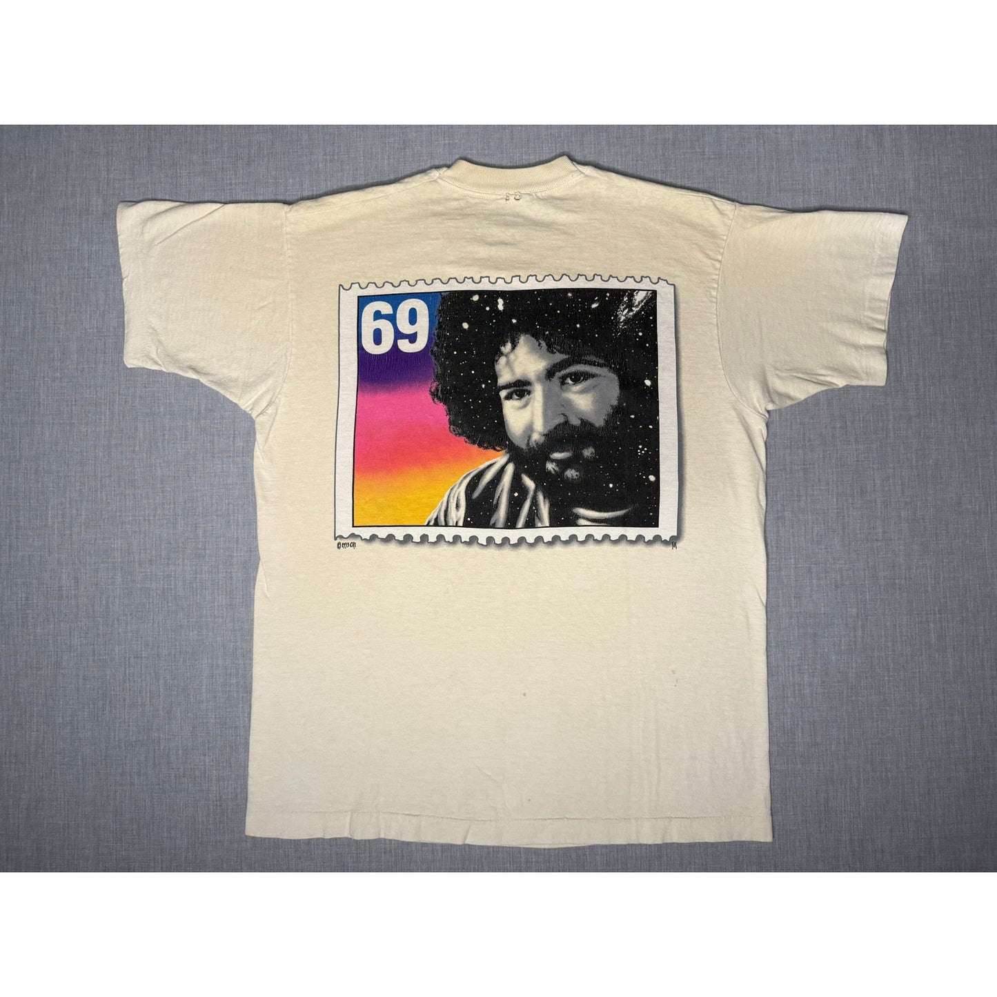 Vintage 1993 Jerry Garcia Band Grateful Dead Stamp Single Stitch T-shirt Large
