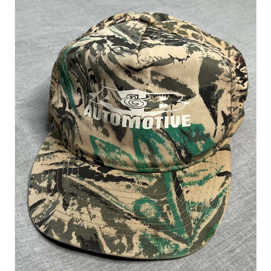 A&G Automotive Camouflage Snapback Hat Outdoor Camo Cap