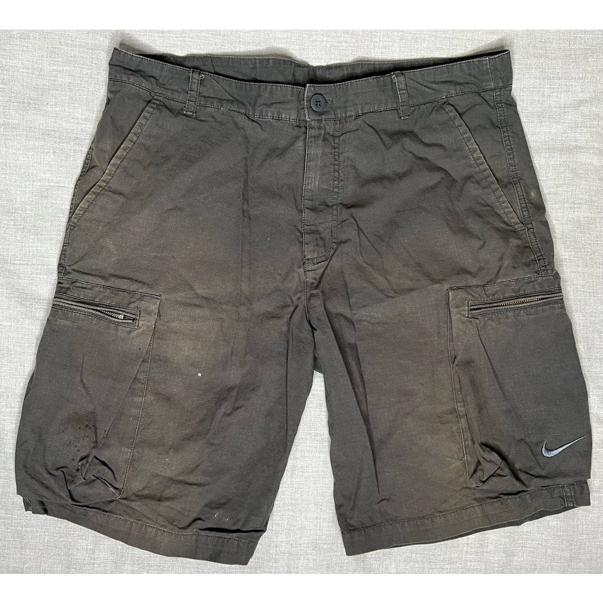 Nike Ripstop Cargo Shorts Gray 36
