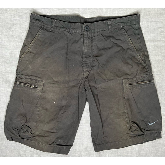 Nike Ripstop Cargo Shorts Gray 36