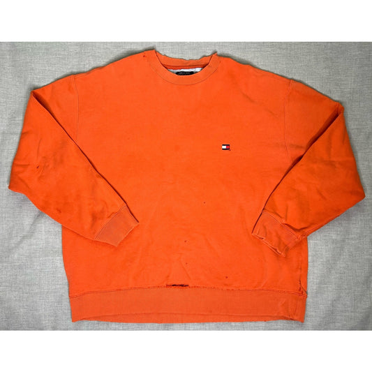 Vintage 90s Tommy Hilfiger Pullover Crewneck Sweatshirt Large