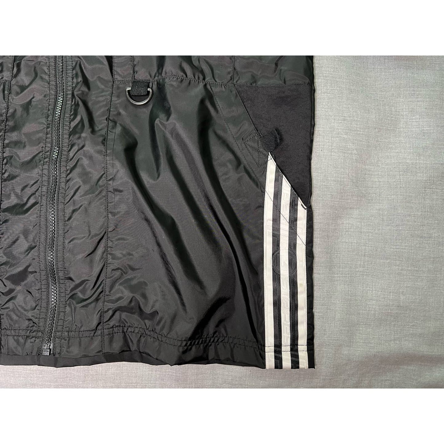 Vintage Adidas Full Zip 4 Pocket Windbreaker Jacket Medium