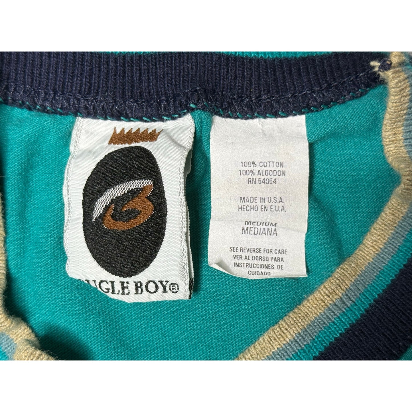 Vintage 90s Bugle Boy Youth T-shirt Medium