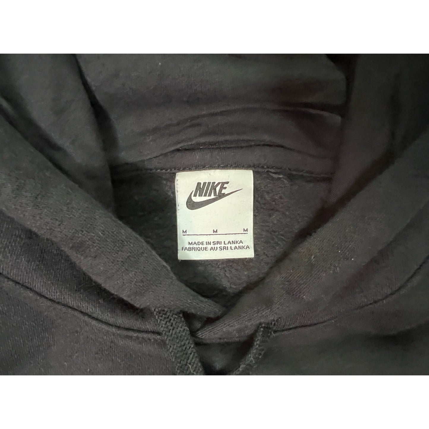 Nike Black Pullover Hoodie Medium