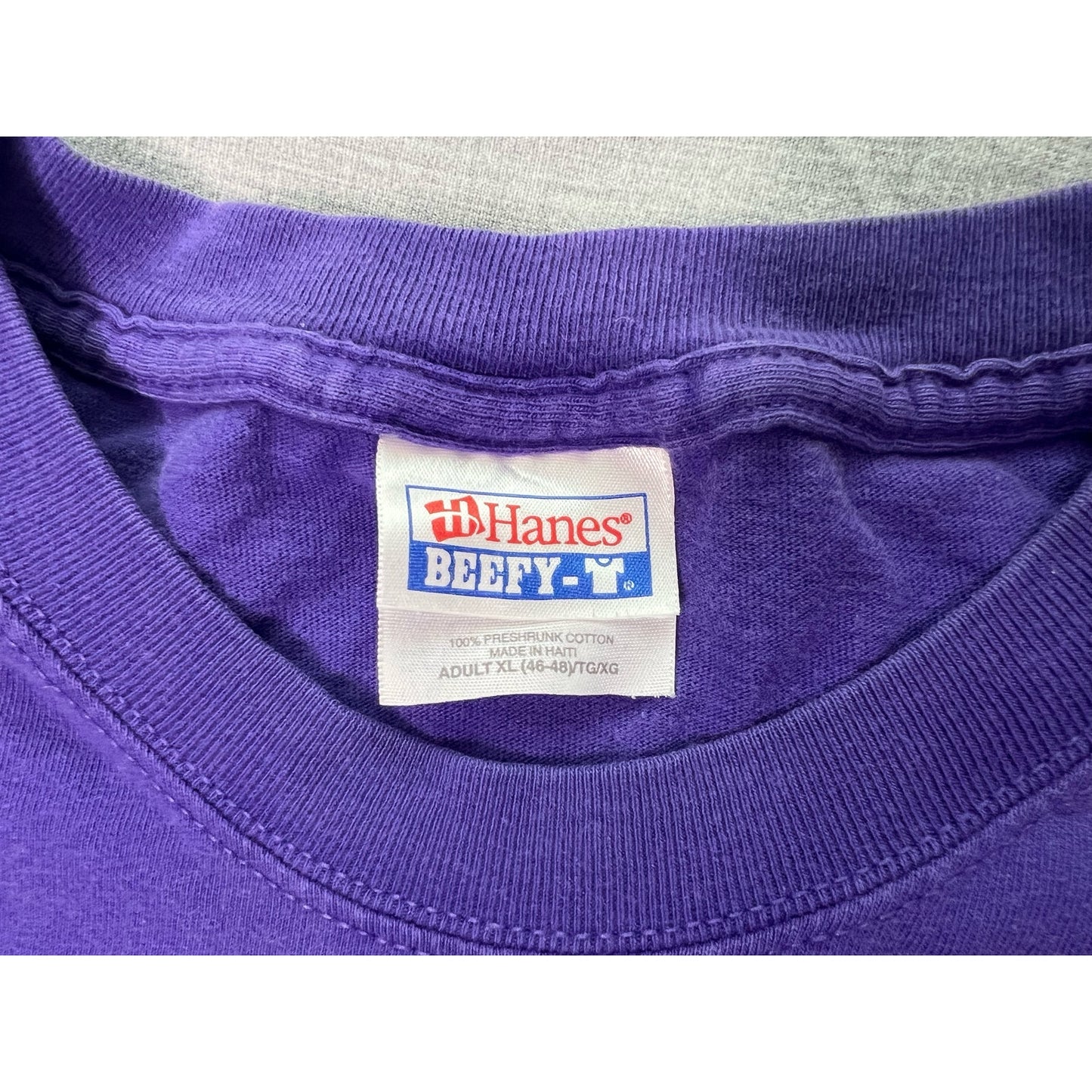 Vintage Red Hat Society I Shall Wear Purple Graphic T-shirt XL