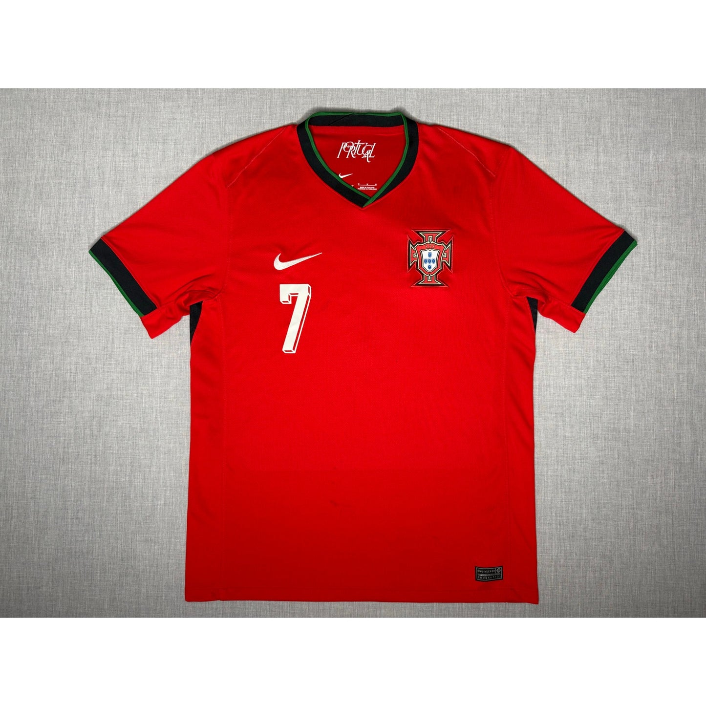 Cristiano Ronaldo Nike 2024 Portugal Football Soccer Jersey Medium