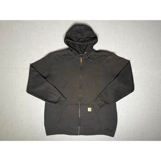 Carhartt Loose Fit Full Zip Workwear Hoodie 2XL Tall