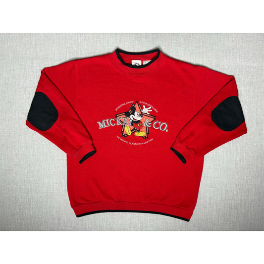 Vintage 90s Mickey & Co. Disney Pullover Crewneck Sweatshirt Medium