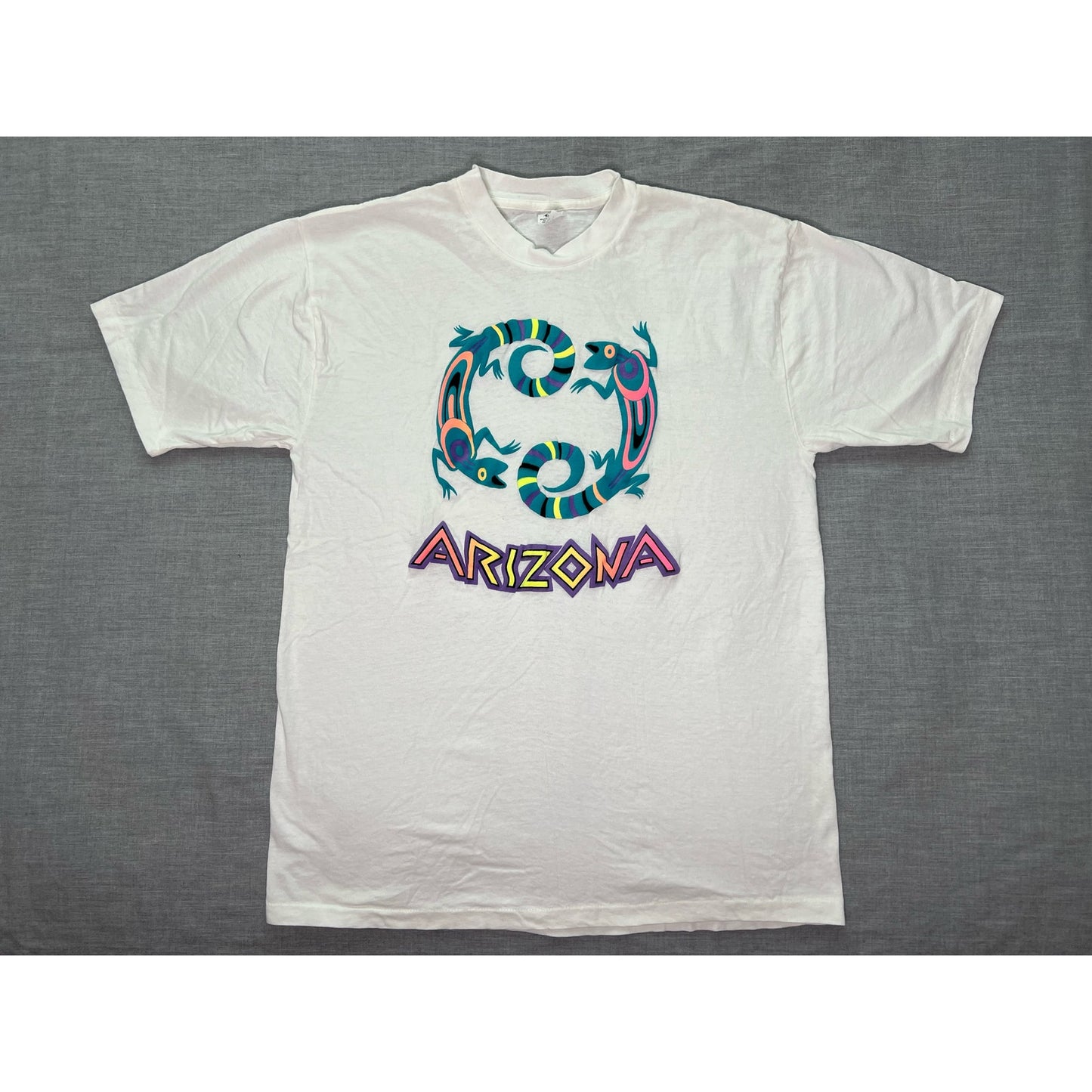 Vintage Arizona Lizard Single Stitch T-shirt Large