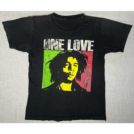 Vintage Bob Marley One Love Reggae T-shirt Medium