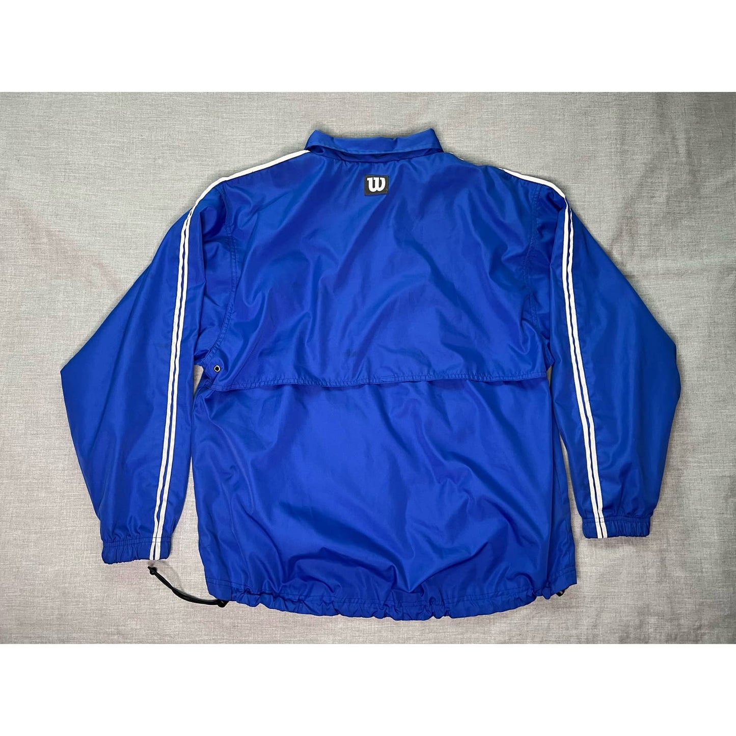 Vintage Wilson Windbreaker Full Zip Athletic Jacket Medium