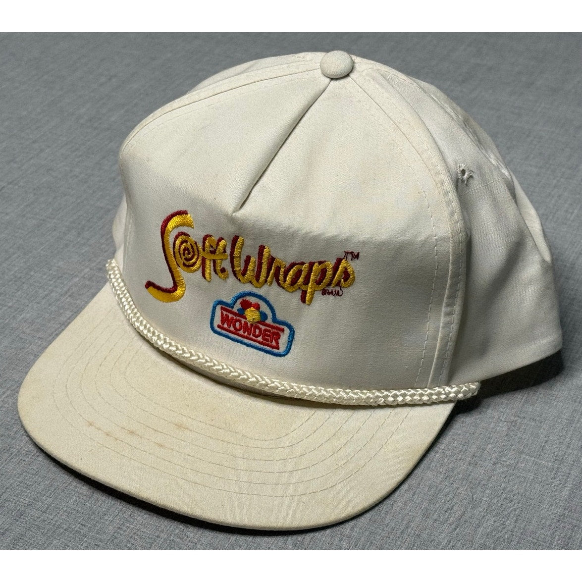 Vintage Wonder Bread Soft Wraps Promo Snapback Hat