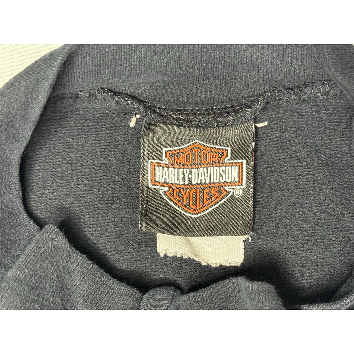 Vintage Y2K Harley Davidson Memphis Tennessee Full Zip Sweatshirt Women’s Medium