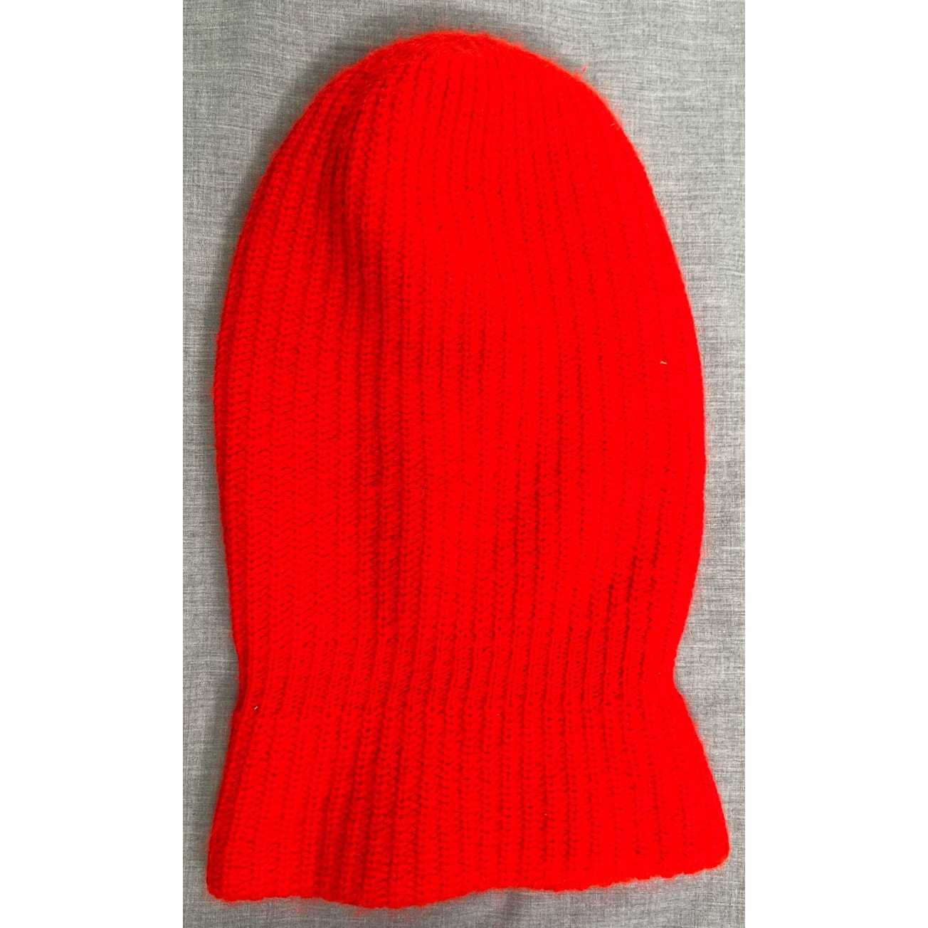 Red Knit Ski Mask Balaclava One Size Fits Most