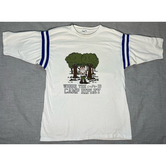 Vintage Camp Ripley Minnesota Army National Guard Single Stitch T-Shirt XL
