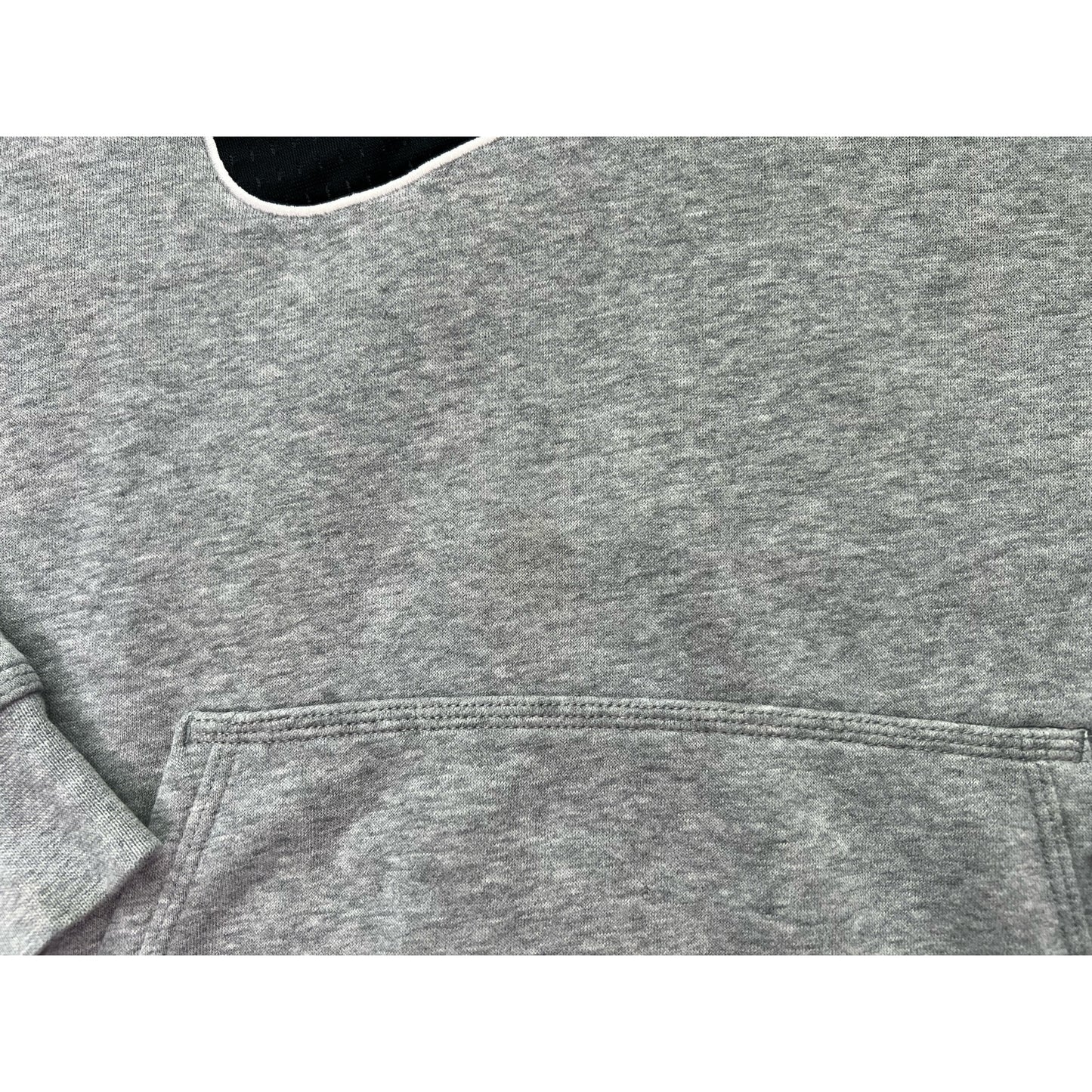 Nike Big Mesh Swoosh Pullover Hoodie Sweatshirt Medium