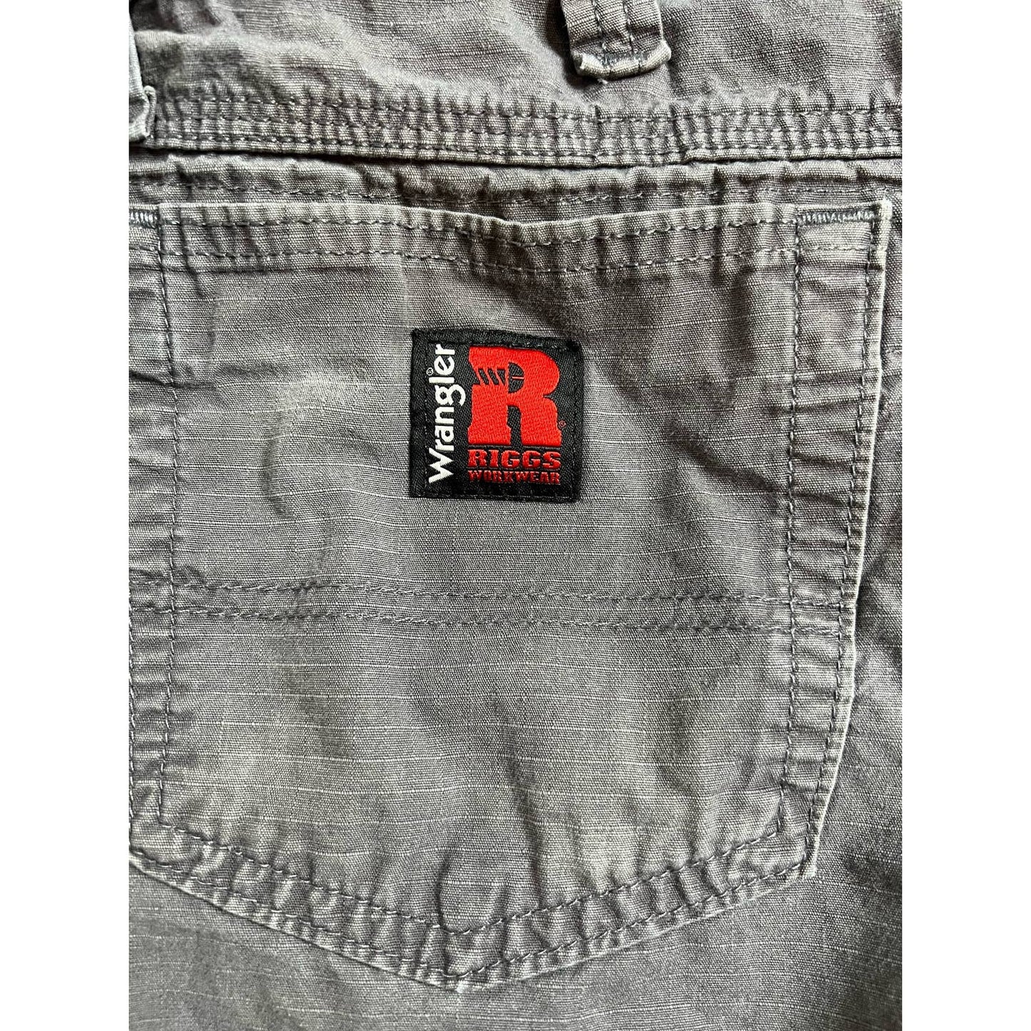 Wrangler Riggs Workwear Rip Stop Cargo Pants 35x27