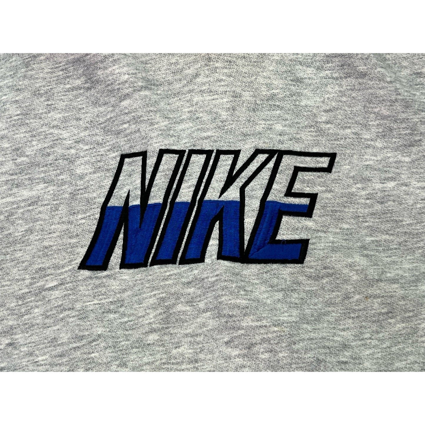 Vintage Nike Spell Out Embroidered Pullover Hoodie Sweatshirt XL