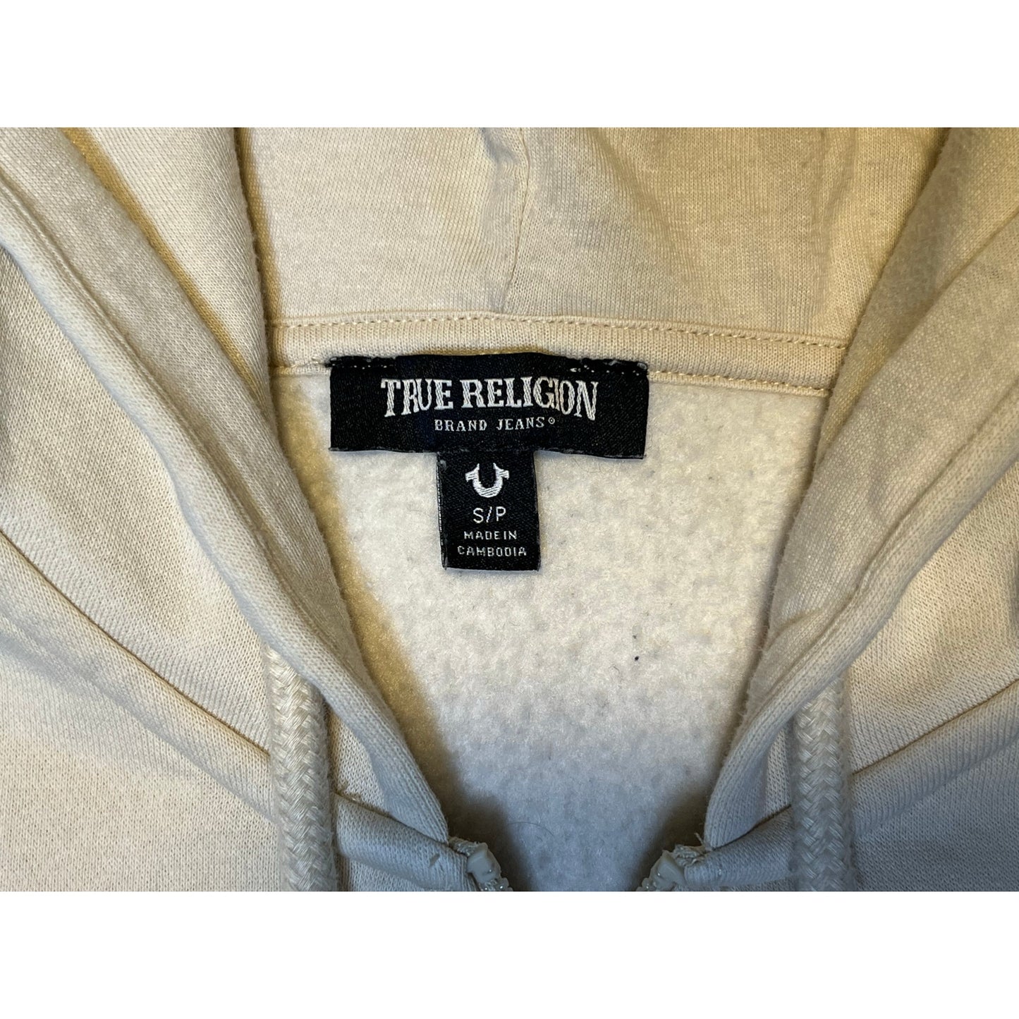 True Religion Crafted With Pride Buddha Full Zip Hoodie Small