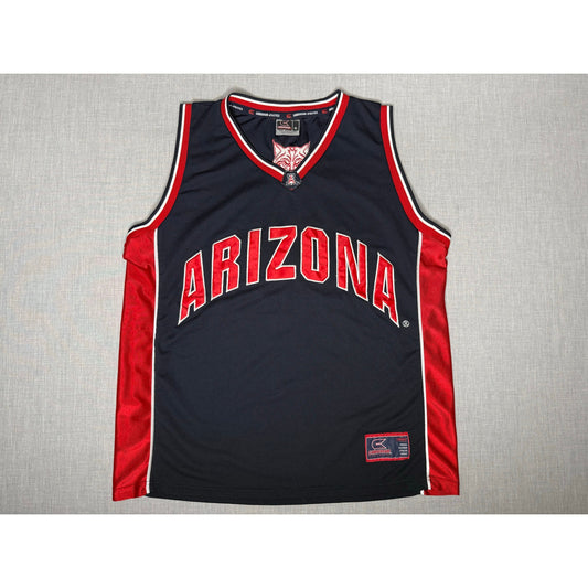 Vintage Y2K Arizona Wildcats Colosseum Athletics College Basketball Jersey XL