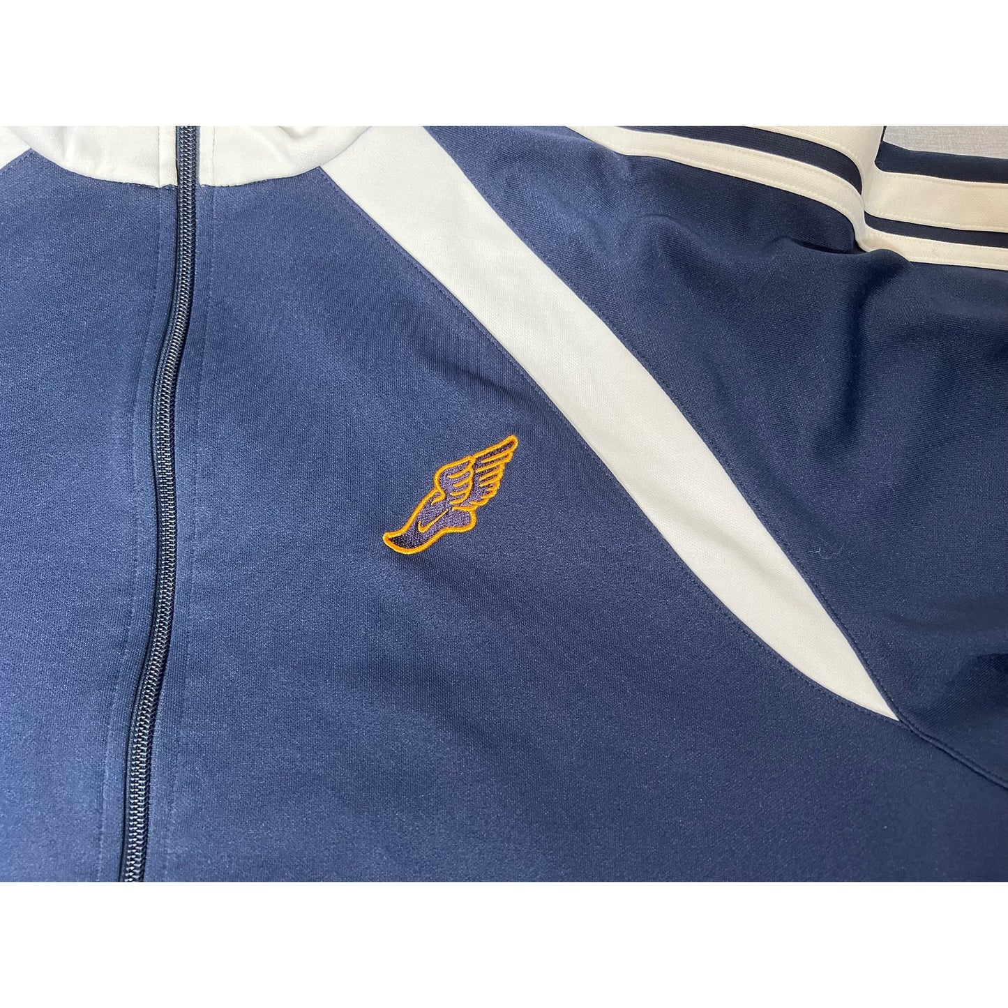 Vintage Y2K Nike Shoe Logo Track Jacket Medium