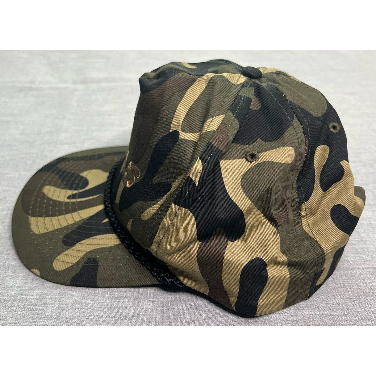 Vintage Mills Auto Group Pheasant Camo Hunting Snapback Hat