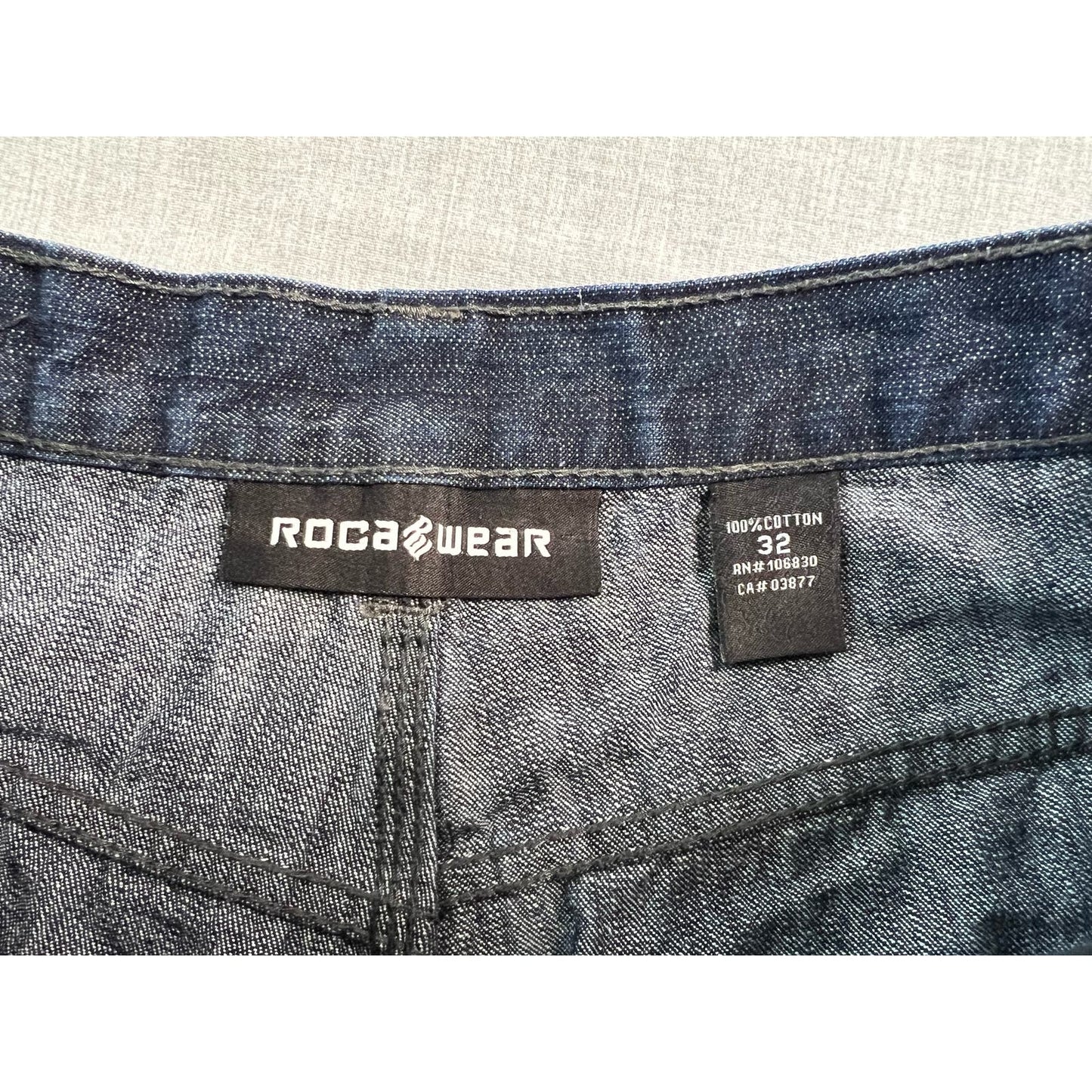 Rocawear Dark Wash Indigo Jeans 32x25