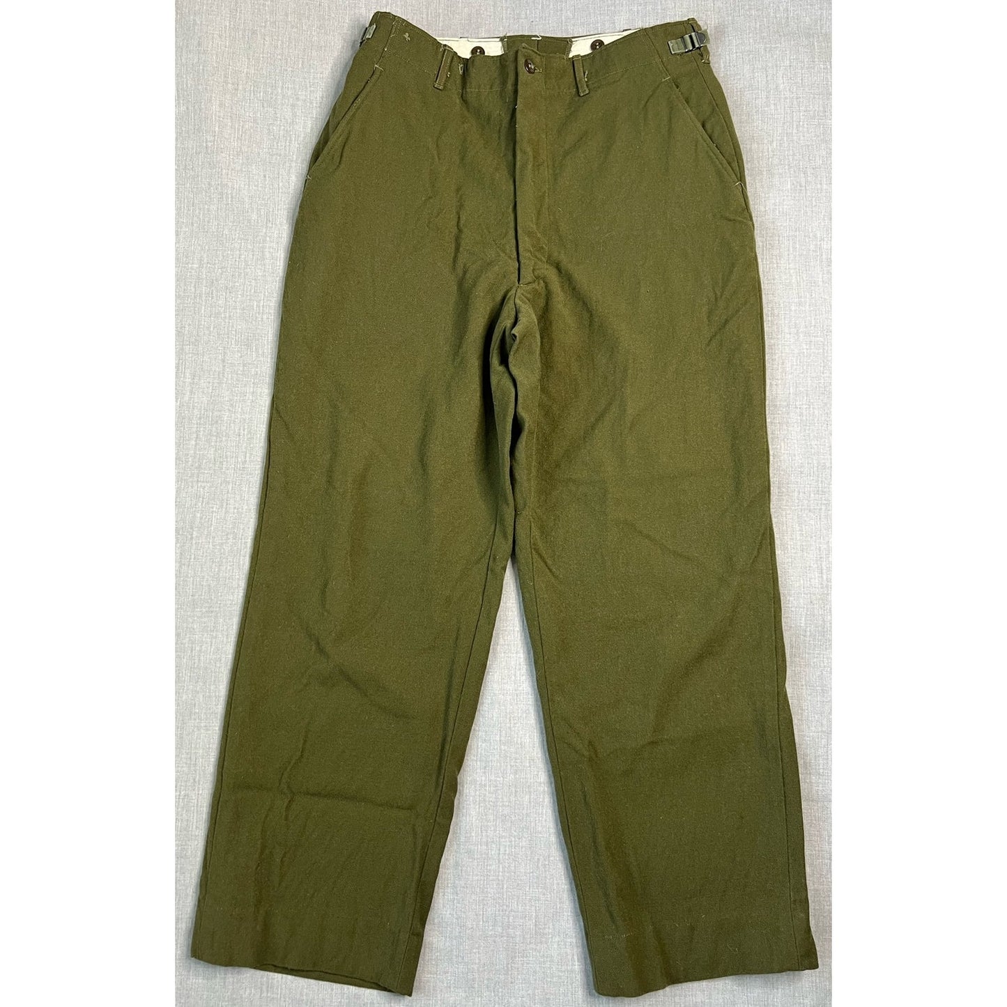 Vintage 1950s M-1951 Korean War Wool Field Trousers Regular Medium
