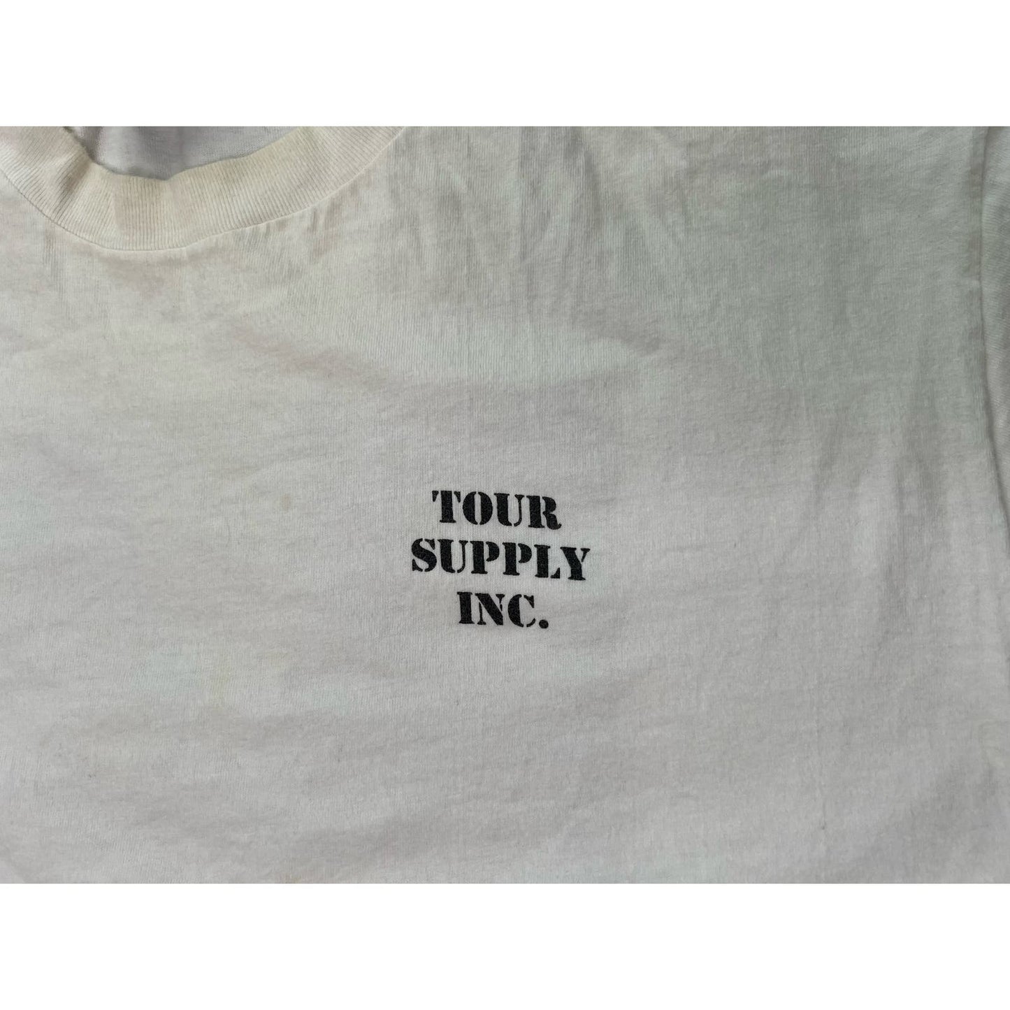 Vintage 90s Tour Supply Inc. Double Sided Band T-shirt XL