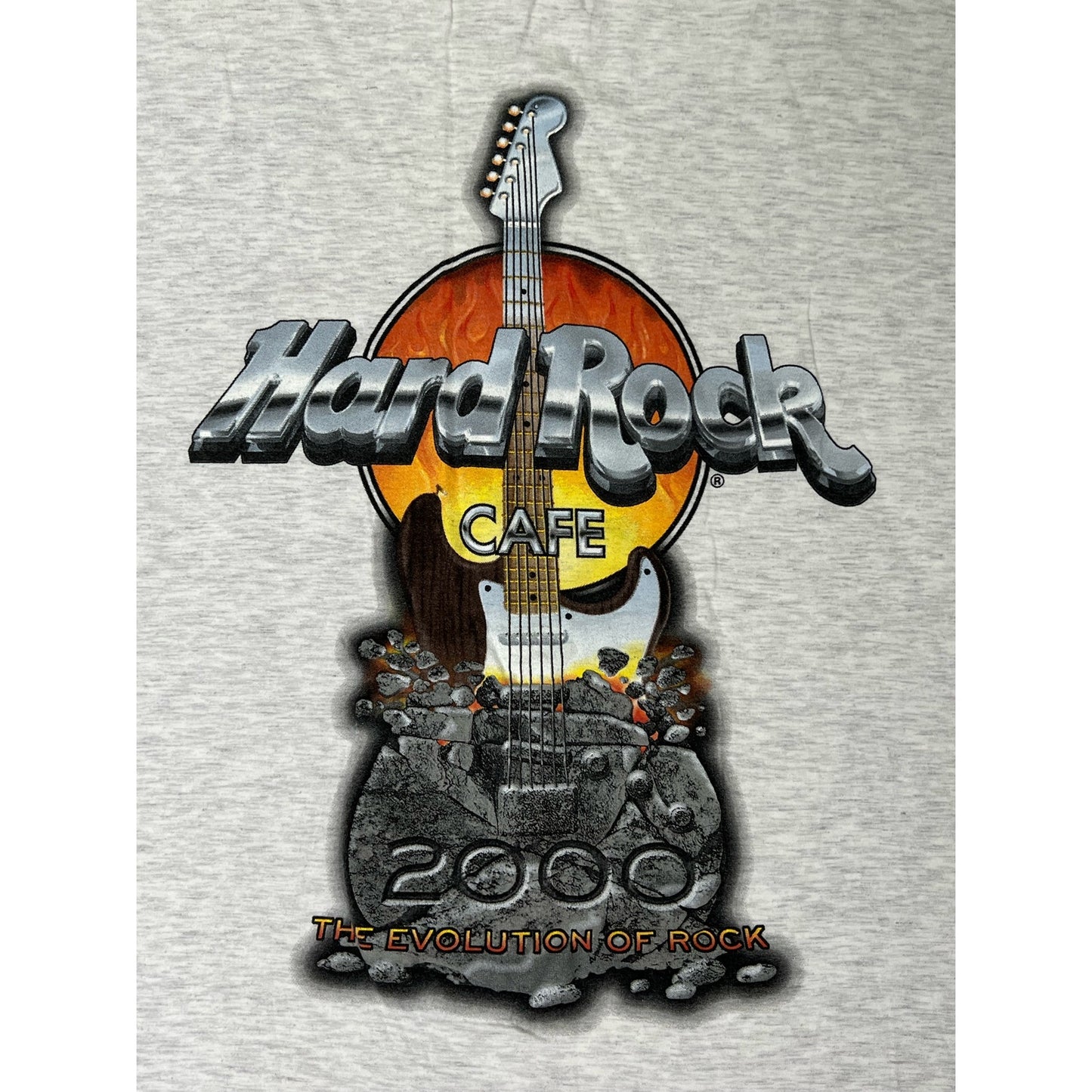 Vintage 2000 Hard Rock Cafe Paris Evolution of Rock T-Shirt XL