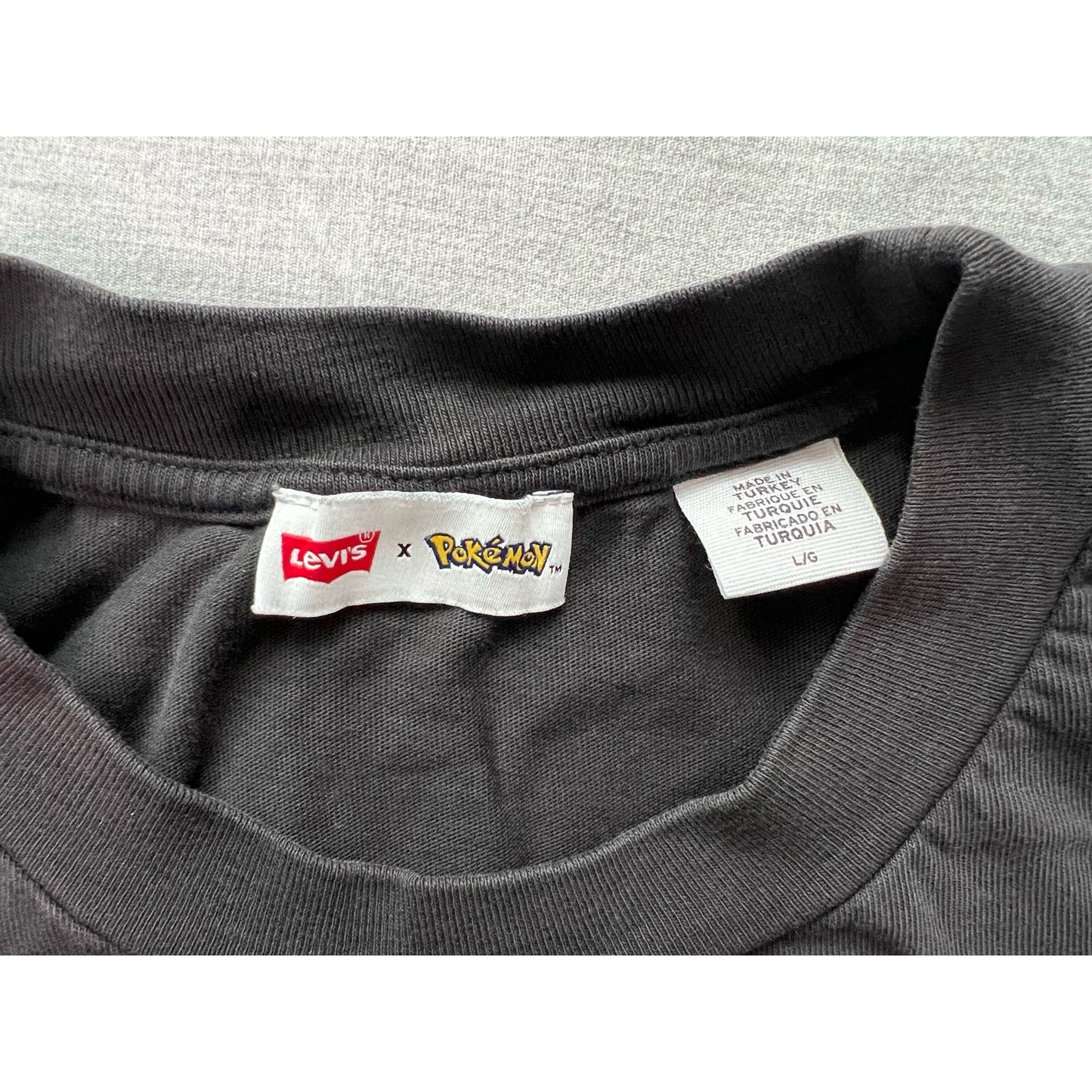 Levi’s Pokémon Ash Misty Collab T-shirt Large