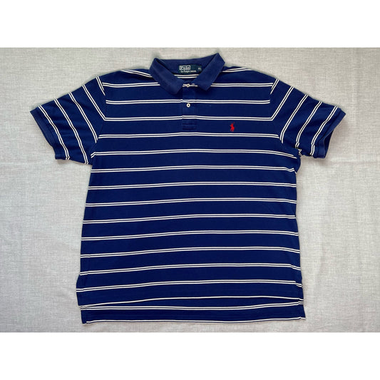 Vintage Polo Ralph Lauren Striped Polo Shirt XL