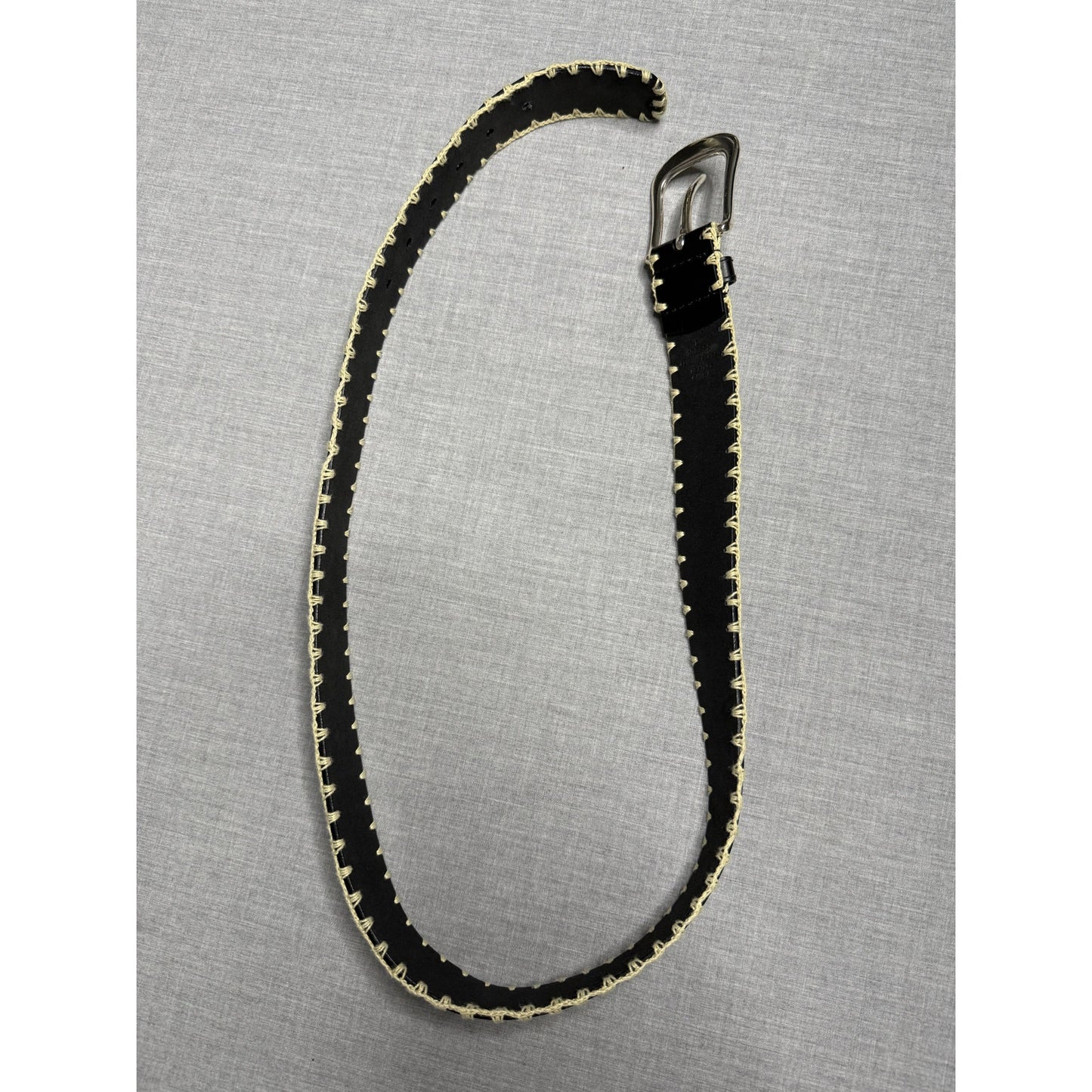 Woven Leather Western Style Belt Large 40”